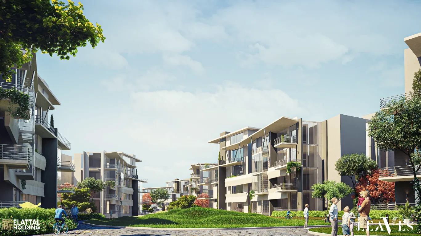 Apartment for sale in Leaves in 6th of October City of 0 m² with 2 bedrooms