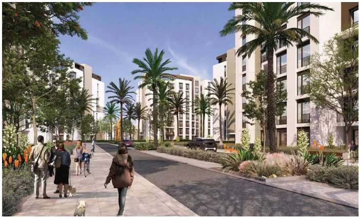 شقة للبيع في زيد إيست في التجمع السادس بمساحة 0 م² تتكون من 2 غرف