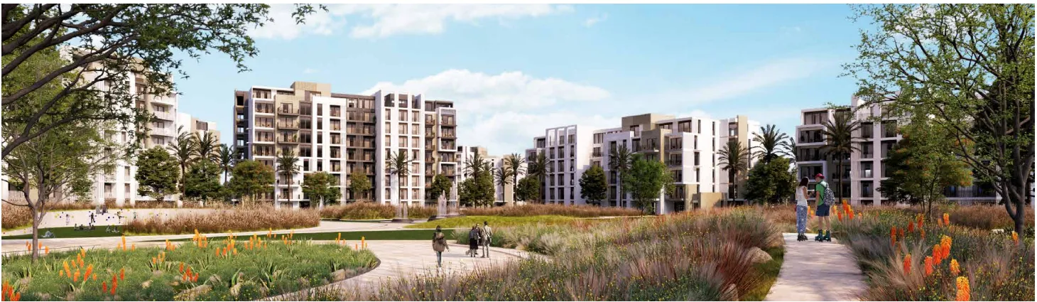 شقة للبيع في زيد إيست في التجمع السادس بمساحة 0 م² تتكون من 2 غرف