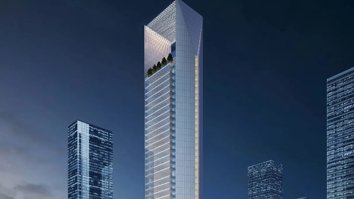 مكتب للبيع في انفينيتي تاور في العاصمة الإدارية الجديدة بمساحة 0 م² تتكون من 0 غرف