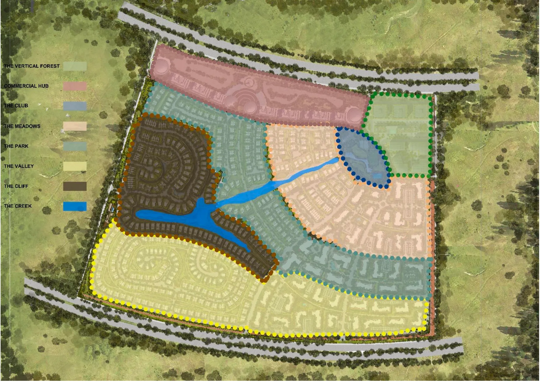 فيلا للبيع في البوسكو العاصمه الاداريه الجديده ذا بارك في العاصمة الإدارية الجديدة بمساحة 0 م² تتكون من 3 غرف