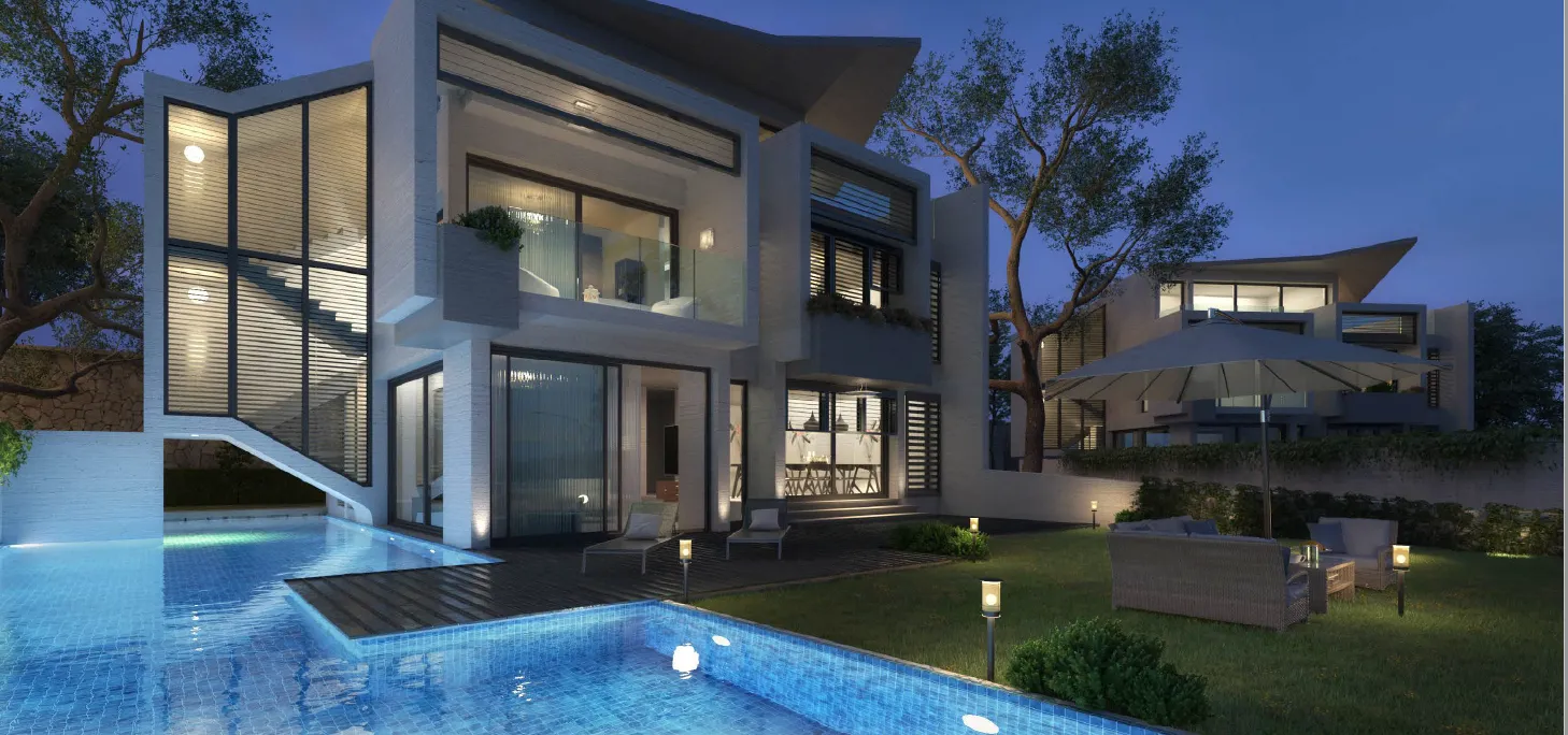 فيلا للبيع في المونت الجلالة في العين السخنة بمساحة 0 م² تتكون من 5 غرف