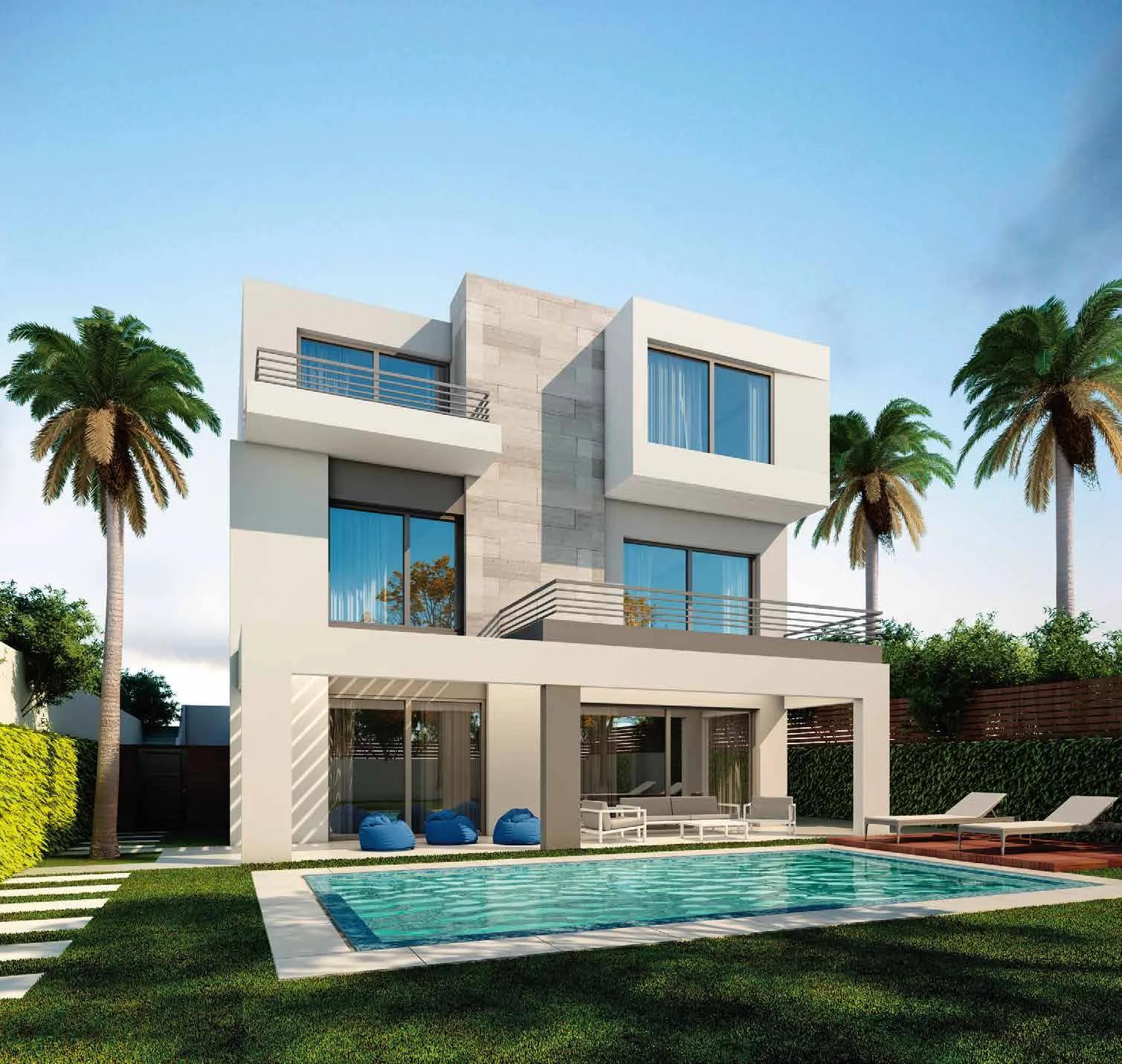 فيلا للبيع في بالم هيلز الإسكندرية في الإسكندرية بمساحة 0 م² تتكون من 5 غرف