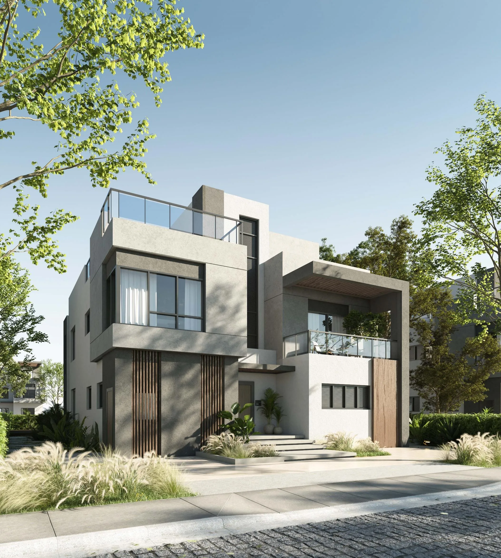 فيلا للبيع في ذا كراون في مدينة السادس من أكتوبر بمساحة 0 م² تتكون من 5 غرف