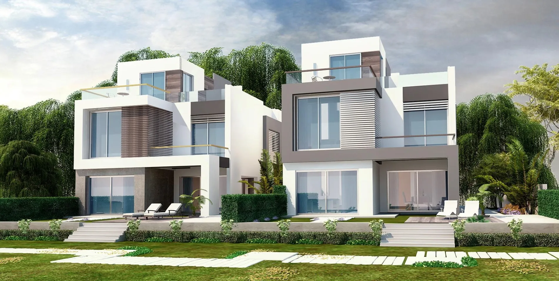 تاون هاوس للبيع في وودفيل في مدينة السادس من أكتوبر بمساحة 0 م² تتكون من 5 غرف