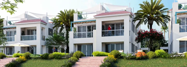 توين هاوس للبيع في تلال الساحل الشمالي في سيدي عبد الرحمن بمساحة 0 م² تتكون من 3 غرف