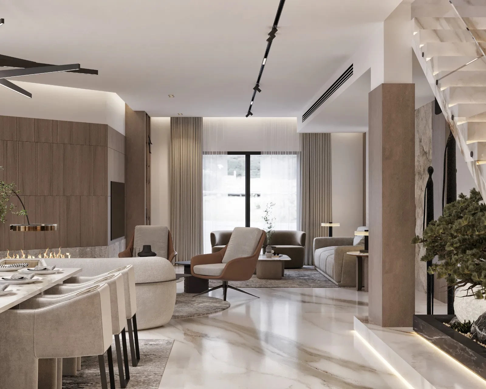 دوبلكس للبيع في ماونتن فيو هايد بارك في القاهرة الجديدة بمساحة 0 م² تتكون من 3 غرف