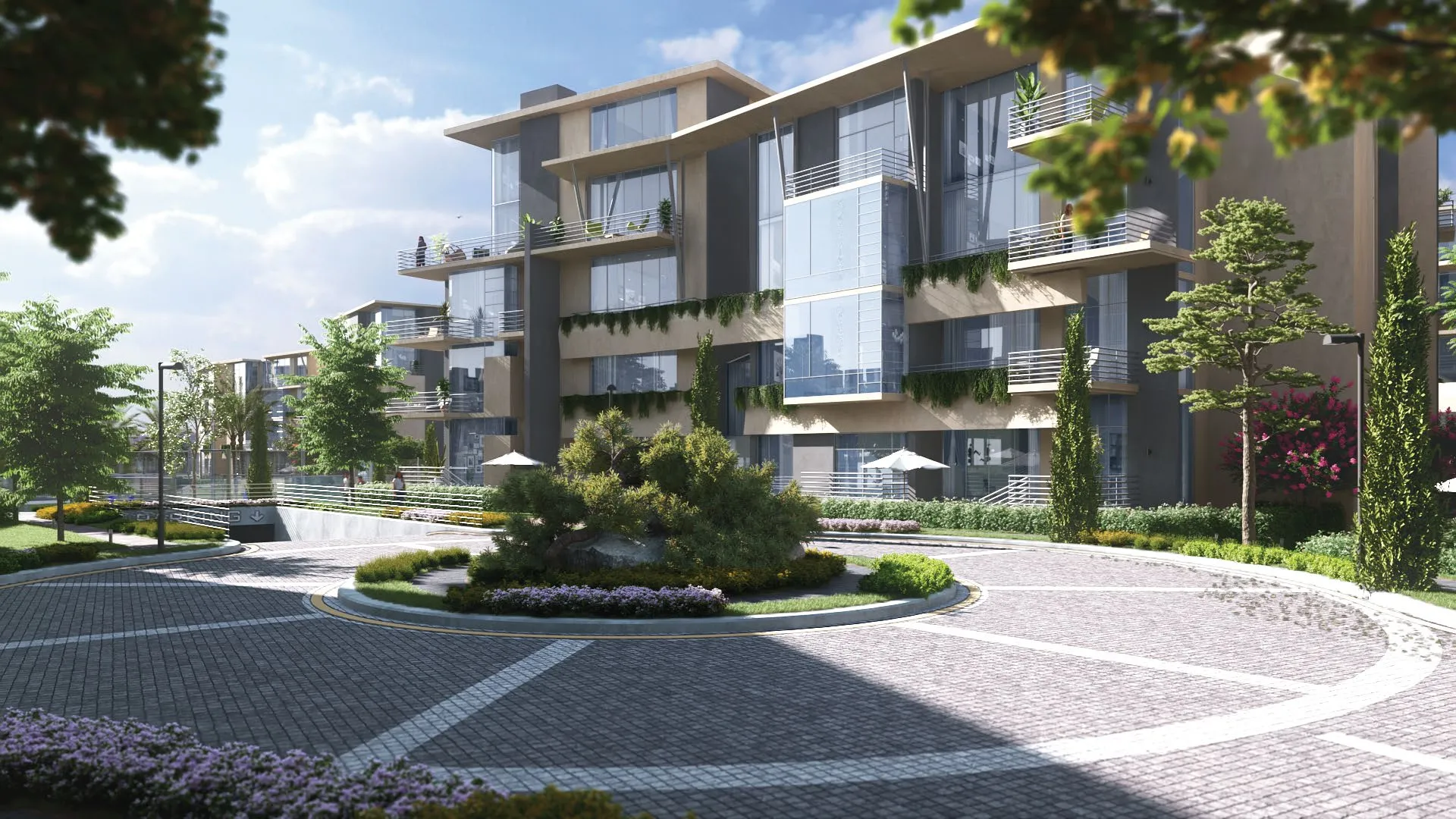 Duplex for sale in Leaves in 6th of October City of 0 m² with 4 bedrooms