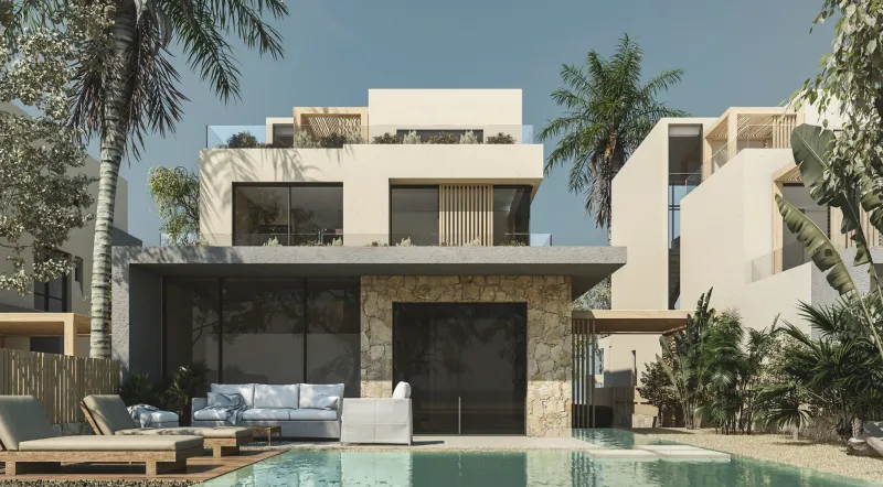 Villa for sale in Marsa Baghush in Sidi Heneish of 0 m² with 5 bedrooms
