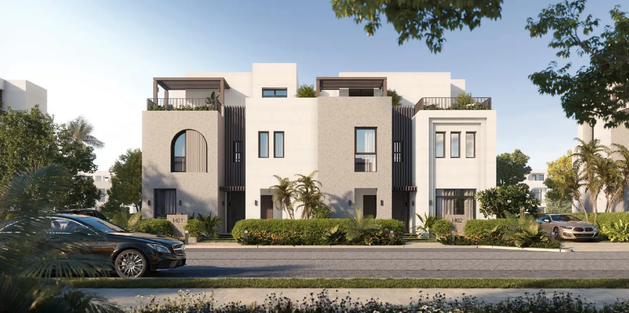 Twinhouse for sale in O West Orascom in October Gardens of 0 m² with 3 bedrooms