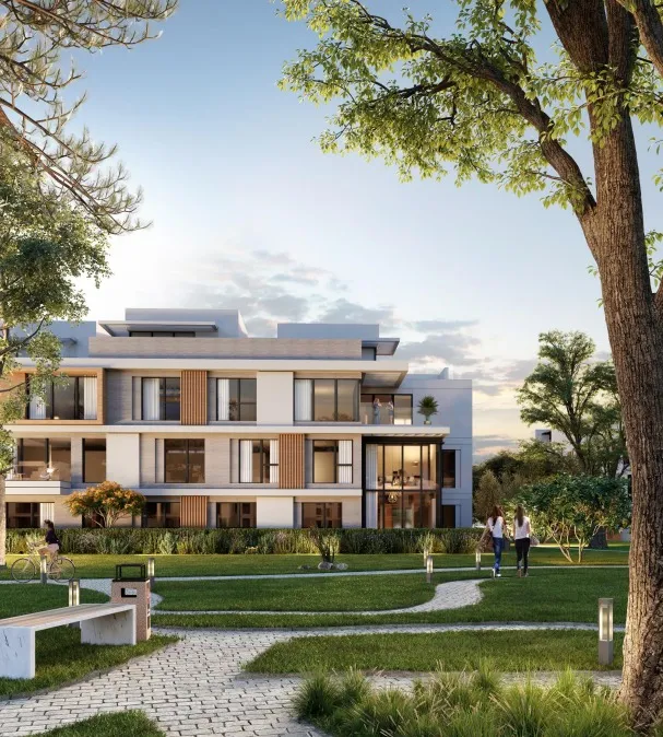 شقة للبيع في استيتس ريزيدينس في الشيخ زايد الجديدة بمساحة 0 م² تتكون من 3 غرف