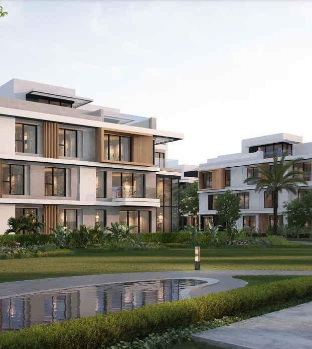 شقة للبيع في استيتس ريزيدينس في الشيخ زايد الجديدة بمساحة 0 م² تتكون من 3 غرف