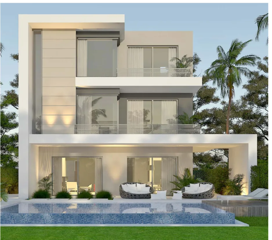 فيلا للبيع في بالم هيلز الإسكندرية في الإسكندرية بمساحة 0 م² تتكون من 4 غرف