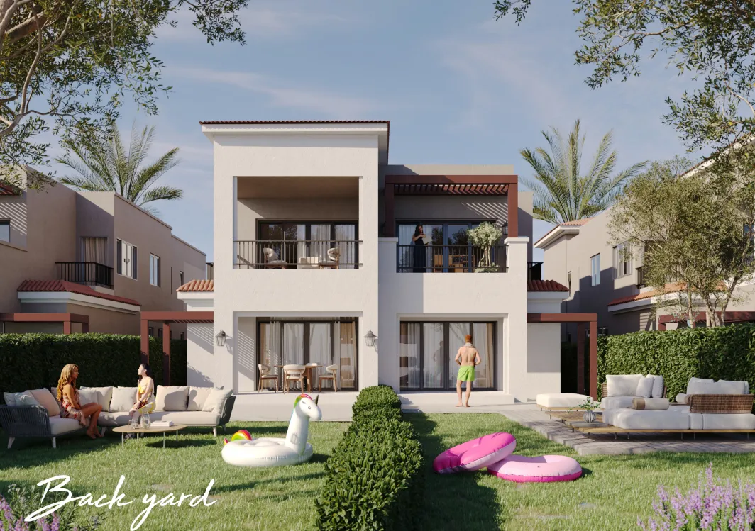 توين هاوس للبيع في تلال الساحل الشمالي في سيدي عبد الرحمن بمساحة 0 م² تتكون من 3 غرف