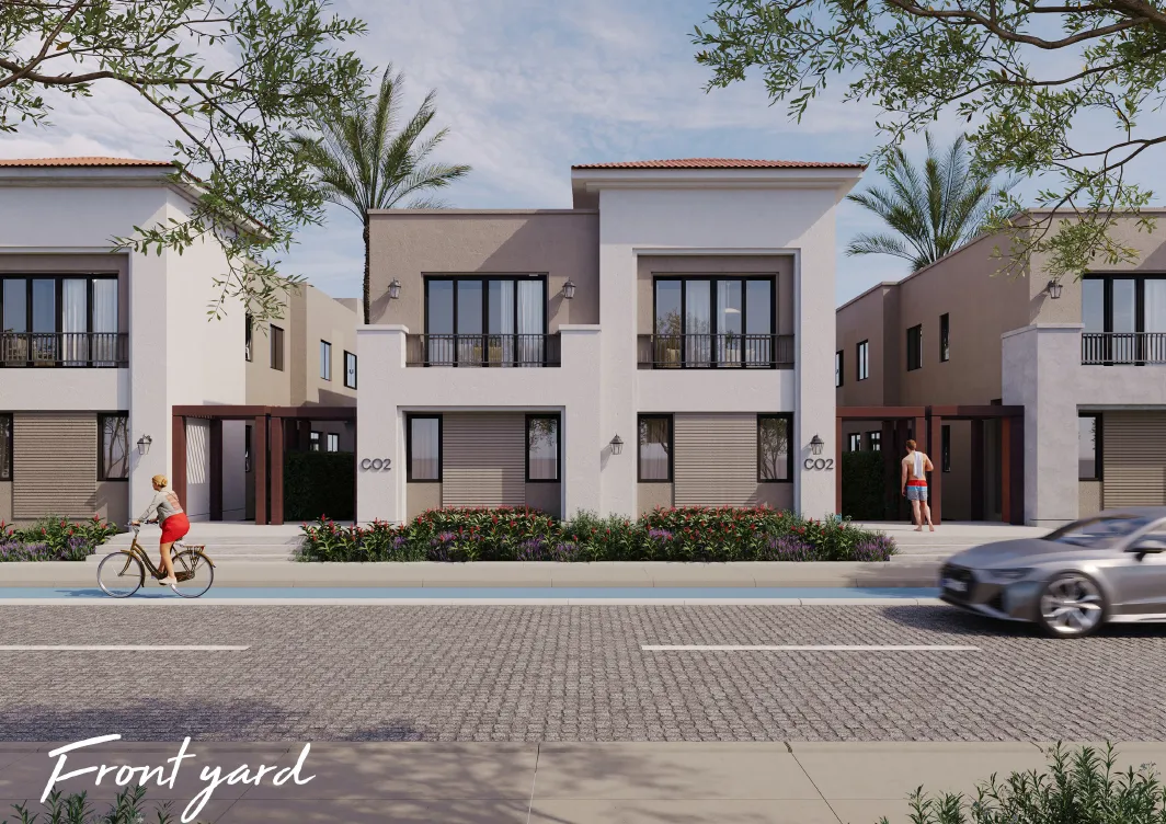 توين هاوس للبيع في تلال الساحل الشمالي في سيدي عبد الرحمن بمساحة 0 م² تتكون من 3 غرف