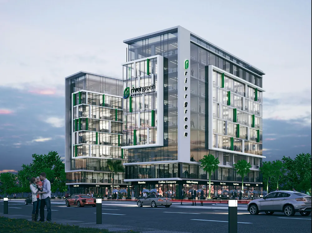 عيادة للبيع في ريفر جرين 2 في العاصمة الإدارية الجديدة بمساحة 0 م² تتكون من 0 غرف