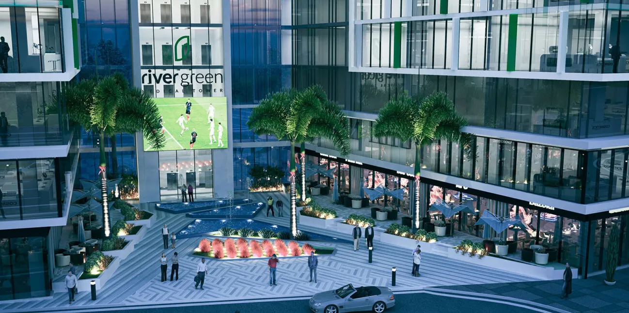 عيادة للبيع في ريفر جرين 2 في العاصمة الإدارية الجديدة بمساحة 0 م² تتكون من 0 غرف