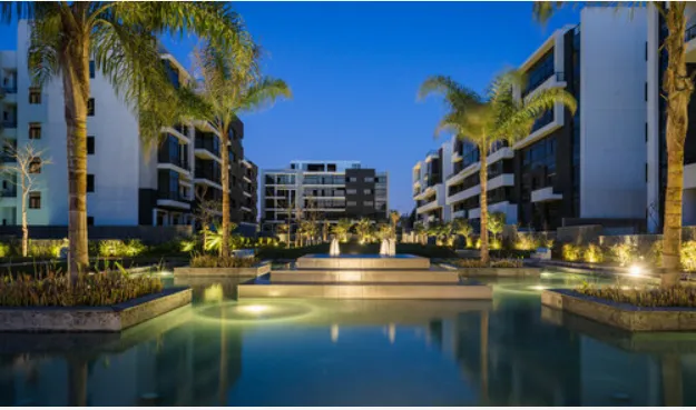 شقة للبيع في ووتر واي -القاهرة الجديدة في المستثمرين الشمالية بمساحة 0 م² تتكون من 3 غرف