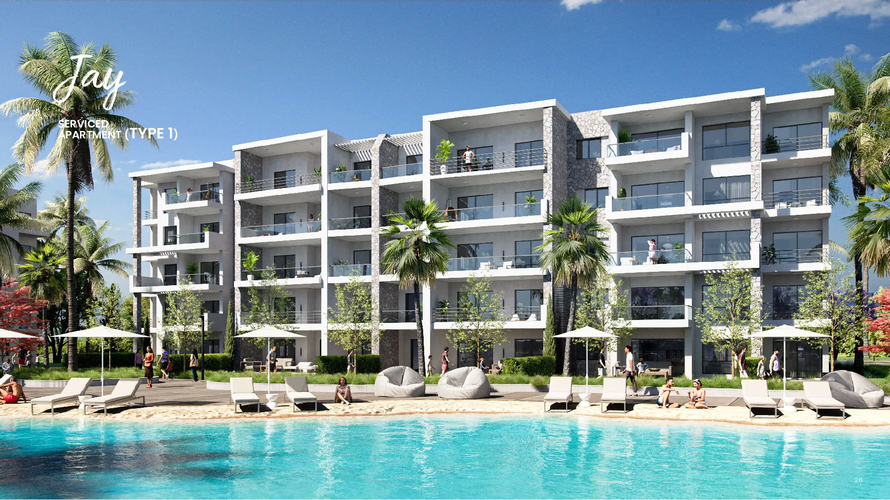 Serviced Apartment for sale in D.O.S.E in Al Dabaa of 0 m² with 2 bedrooms