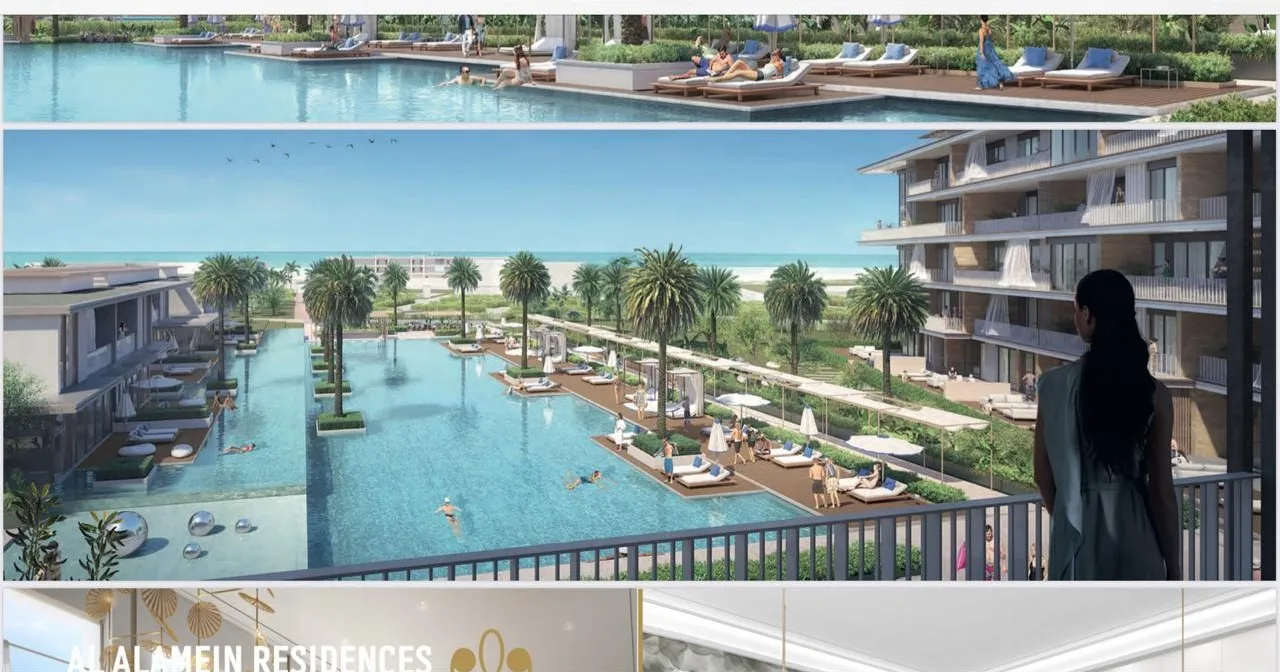  للبيع في العلمين ريزيدنسز في  بمساحة 0 م² تتكون من 0 غرف