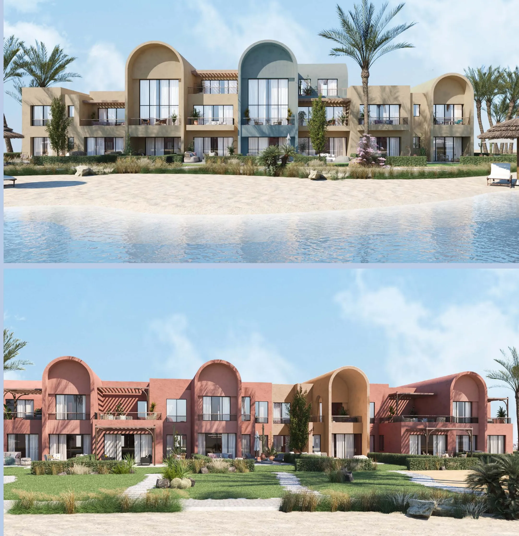 شاليه للبيع في قمران في الجونة بمساحة 0 م² تتكون من 2 غرف