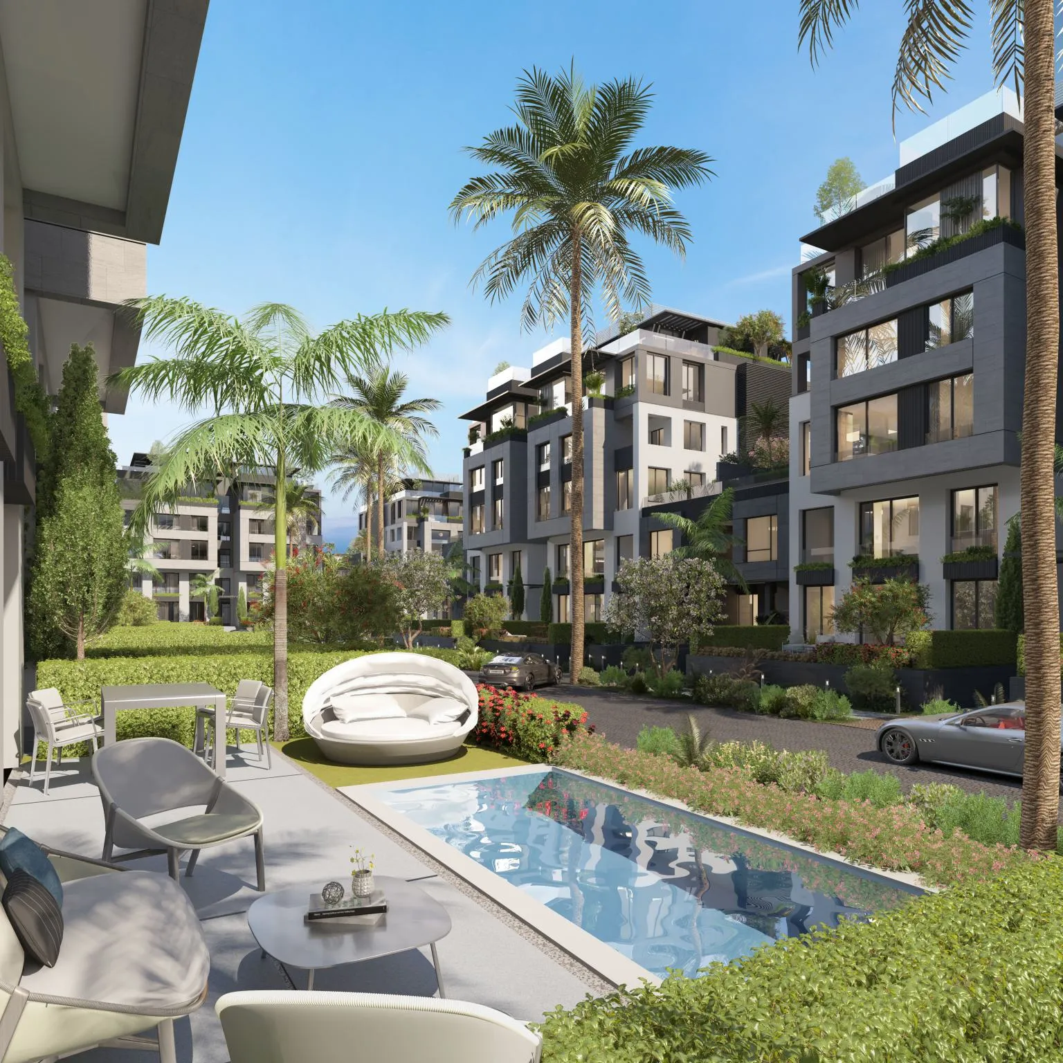 Apartment for sale in Trio  in New Cairo of 0 m² with 2 bedrooms