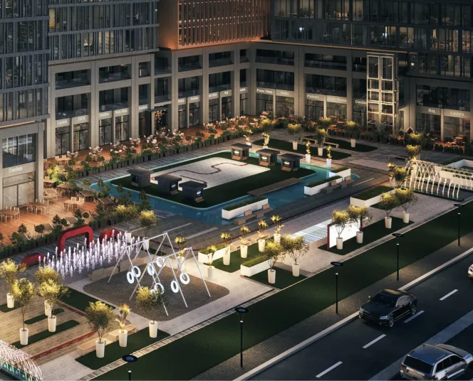 مكتب للبيع في ذا لوفت بلازا في العاصمة الإدارية الجديدة بمساحة 0 م² تتكون من 0 غرف