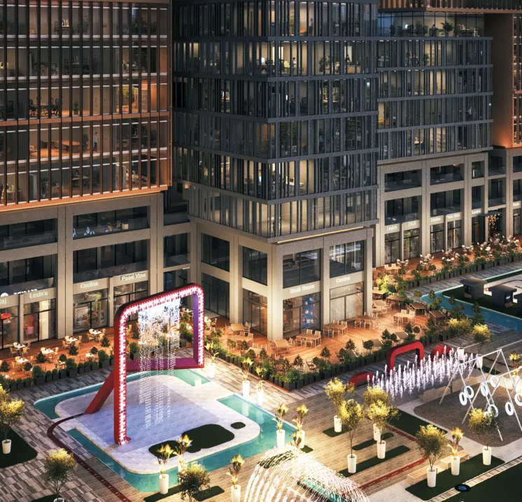 مكتب للبيع في ذا لوفت بلازا في العاصمة الإدارية الجديدة بمساحة 0 م² تتكون من 0 غرف