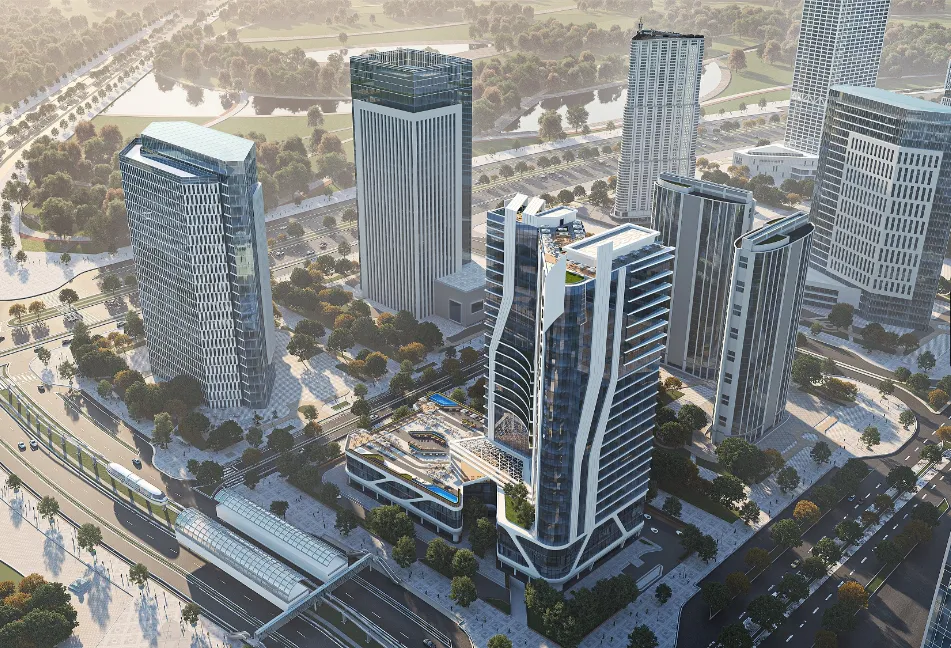 Office for sale in Moonreal Tower  in New Capital City of 60 m² with 0 bedrooms