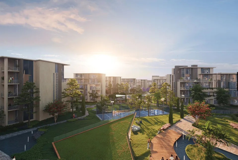 Apartment for sale in Leaves in 6th of October City of 180 m² with 3 bedrooms