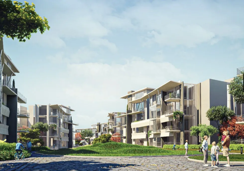 Apartment for sale in Leaves in 6th of October City of 180 m² with 3 bedrooms