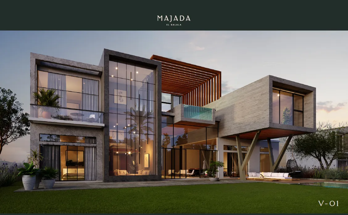 شاليه للبيع في  ماجادا إيوان  في العين السخنة بمساحة 0 م² تتكون من 2 غرف