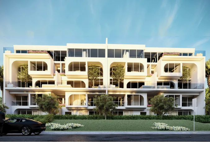 Apartment for sale in The Median Residences in New Cairo of 0 m² with 3 bedrooms