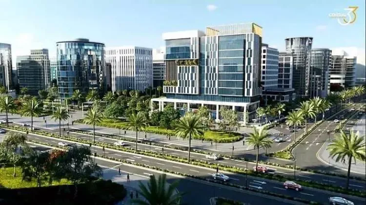 شقة للبيع في النسر الذهبي في العاصمة الإدارية الجديدة بمساحة 0 م² تتكون من 3 غرف