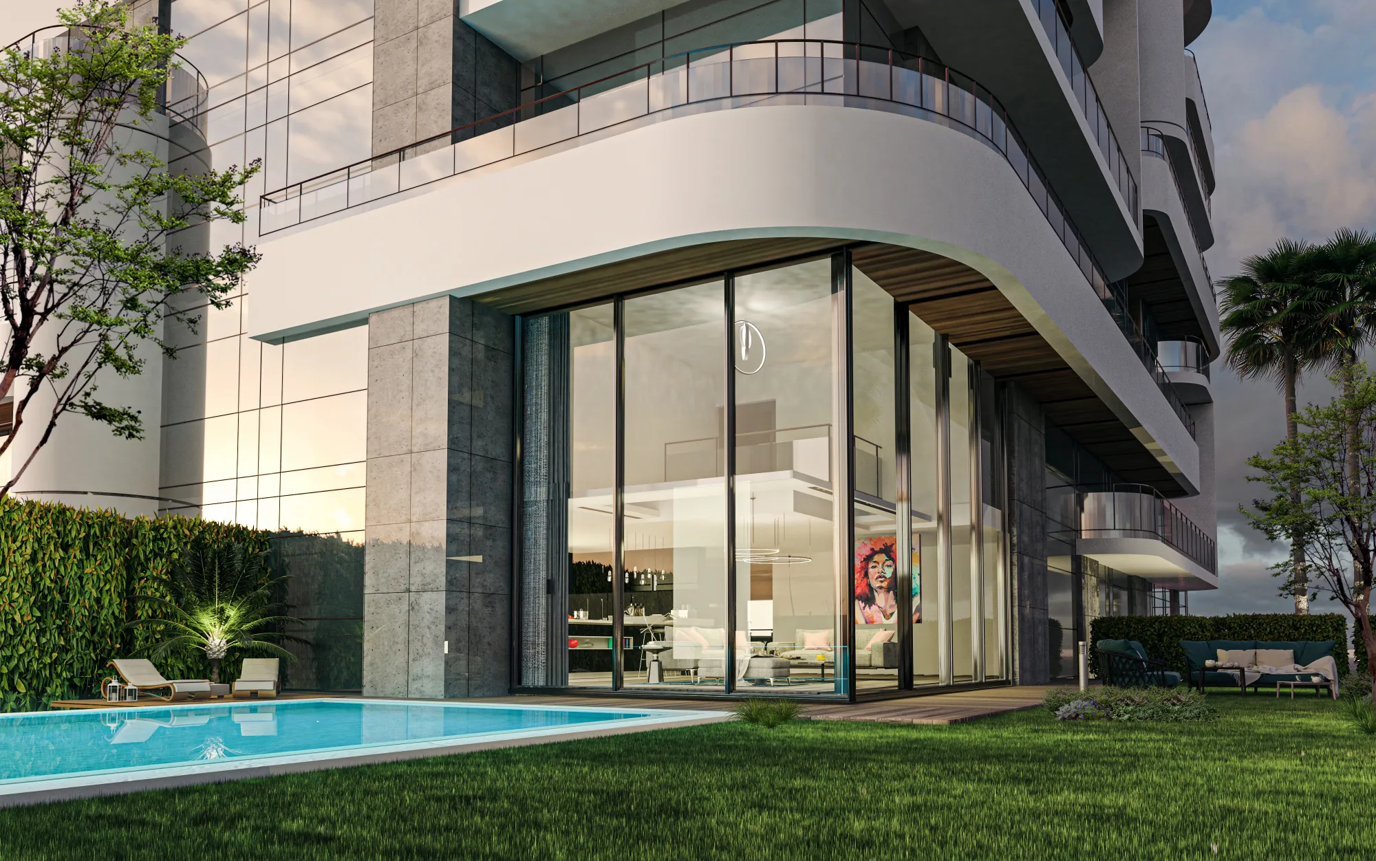 Apartment for sale in The Curve in New Capital City of 0 m² with 1 bedrooms