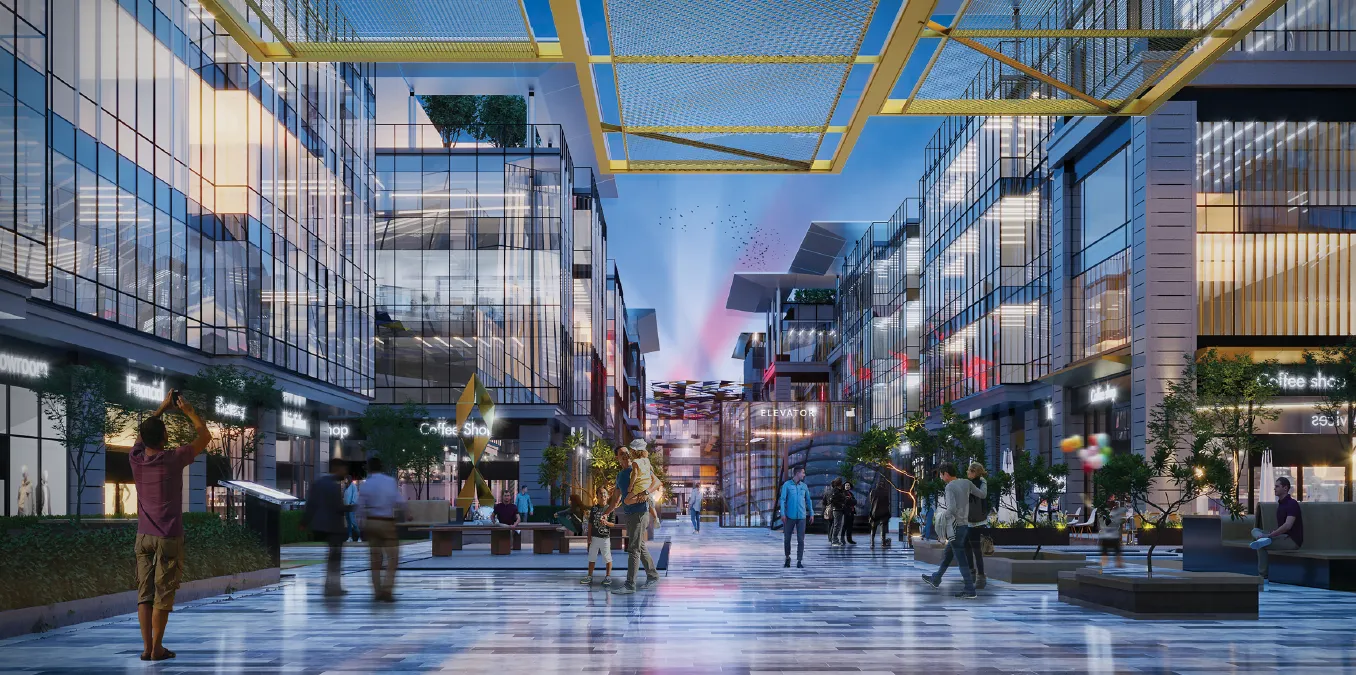 مكتب للبيع في جولدن جيت في اللوتس بمساحة 0 م² تتكون من 0 غرف