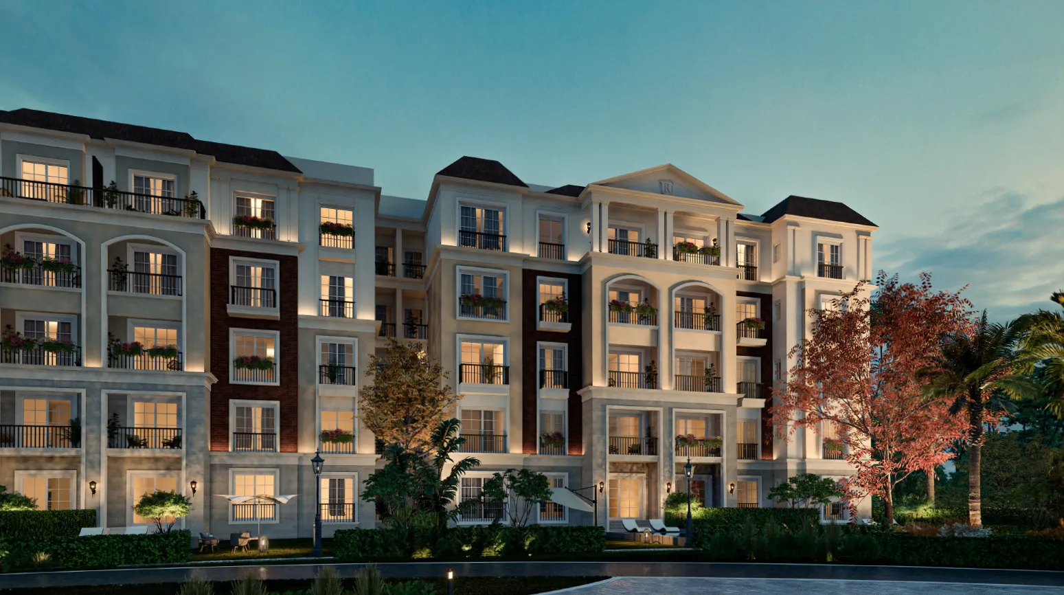 Apartment for sale in Regent's Square in New Cairo of 0 m² with 3 bedrooms