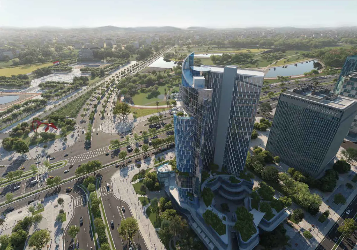 Office for sale in Podia Tower in New Capital City of 68 m² with 0 bedrooms