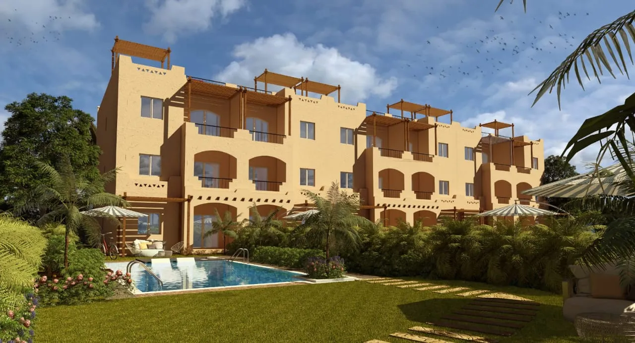 Chalet for sale in Lasirena Palm Beach in Ain Sokhna of 160 m² with 3 bedrooms