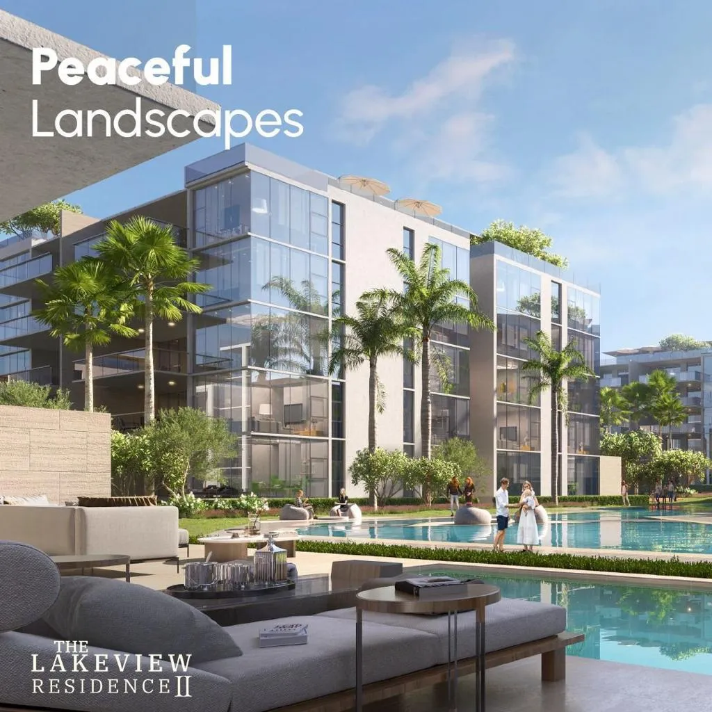 شقة للبيع في ليك فيو ريزيدنس 2 في القاهرة الجديدة بمساحة 0 م² تتكون من 2 غرف