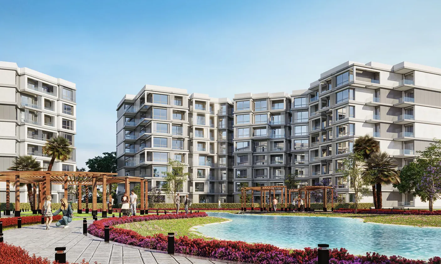 Apartment for sale in Entrada in New Capital City of 0 m² with 2 bedrooms