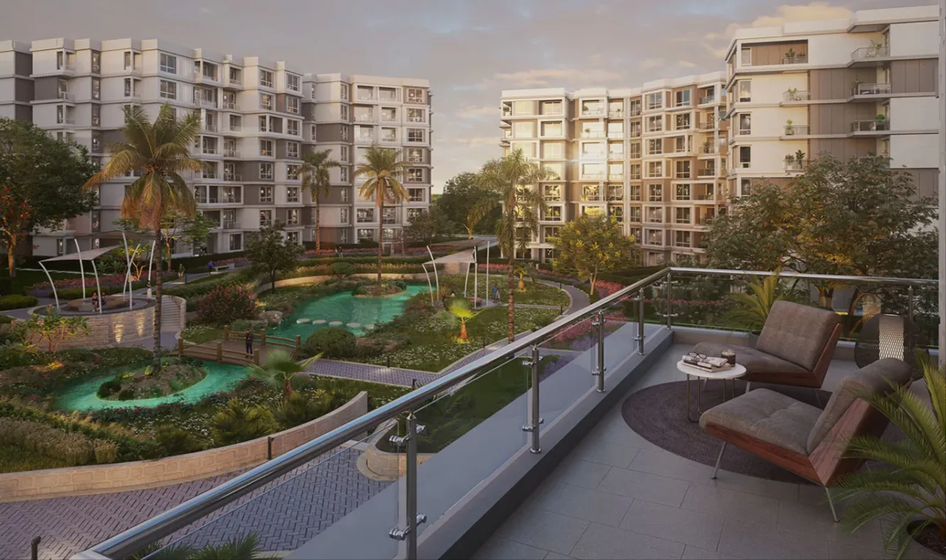 Apartment for sale in Entrada in New Capital City of 0 m² with 2 bedrooms