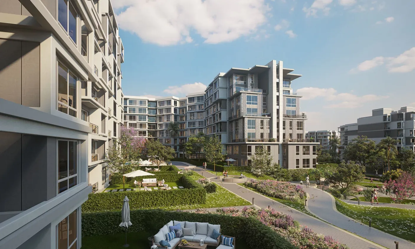 شقة للبيع في إنترادا في العاصمة الإدارية الجديدة بمساحة 0 م² تتكون من 3 غرف