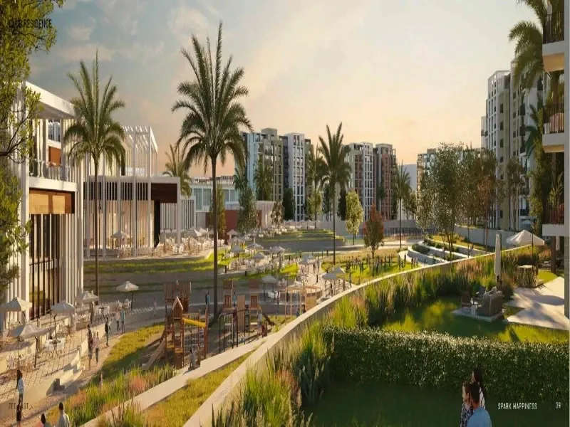 شقة للبيع في زيد إيست في التجمع السادس بمساحة 0 م² تتكون من 1 غرف