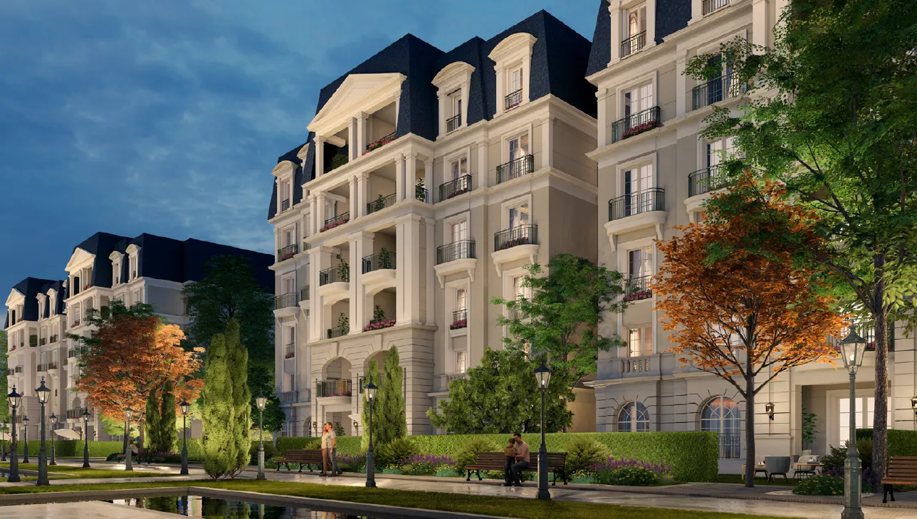 Apartment for sale in Nile Boulevard in New Cairo of 0 m² with 3 bedrooms