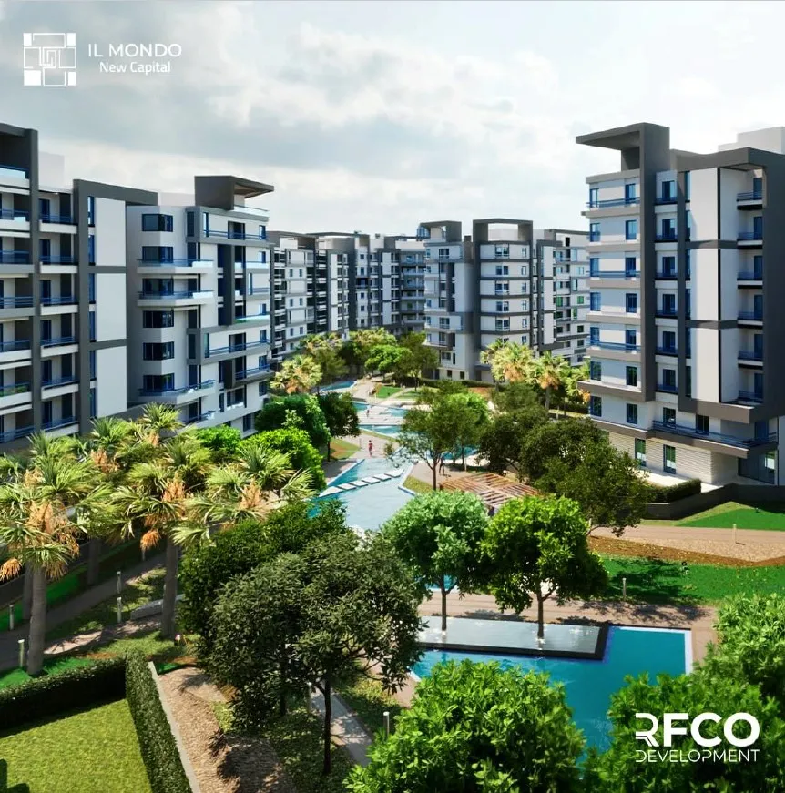 Apartment for sale in IL Mondo  in New Capital City of 0 m² with 4 bedrooms