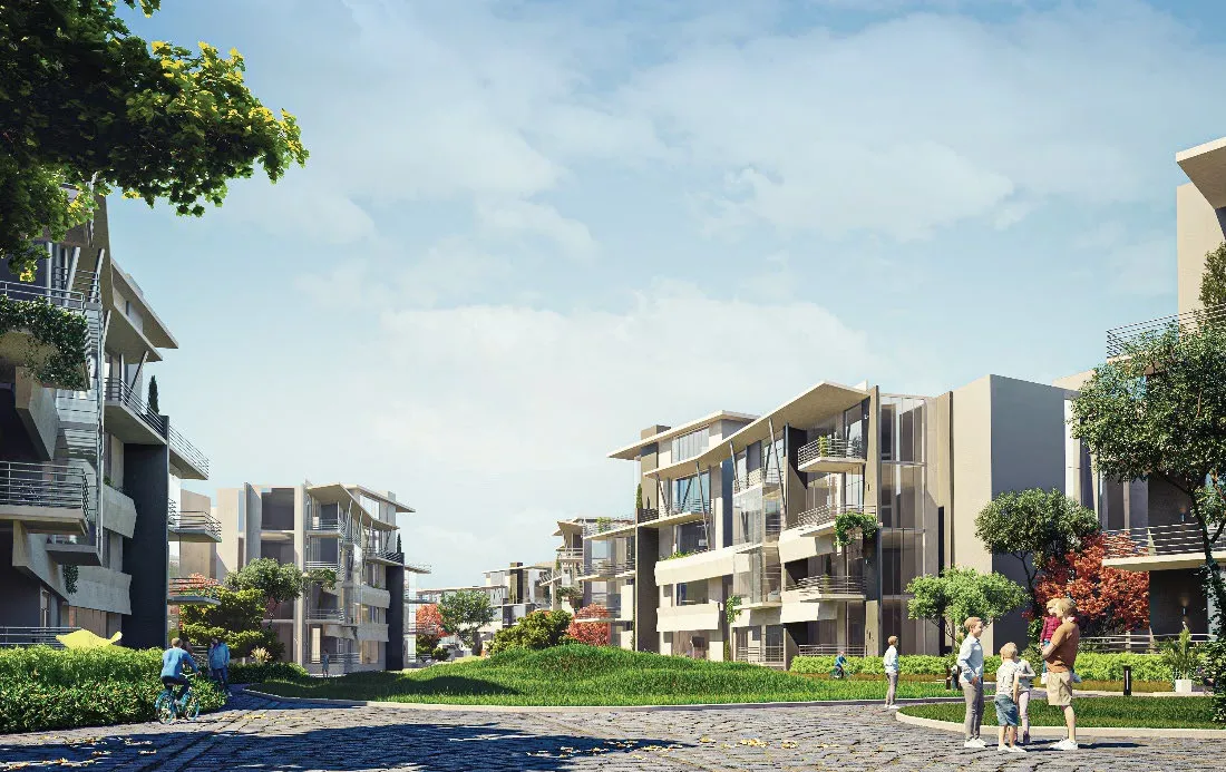 Apartment for sale in Leaves in 6th of October City of 0 m² with 2 bedrooms