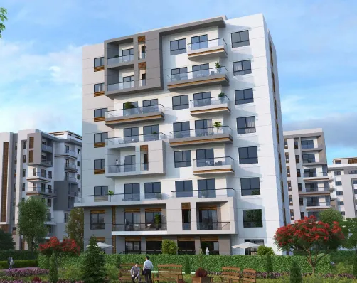 Apartment for sale in Bleu Vert  in New Capital City of 0 m² with 3 bedrooms