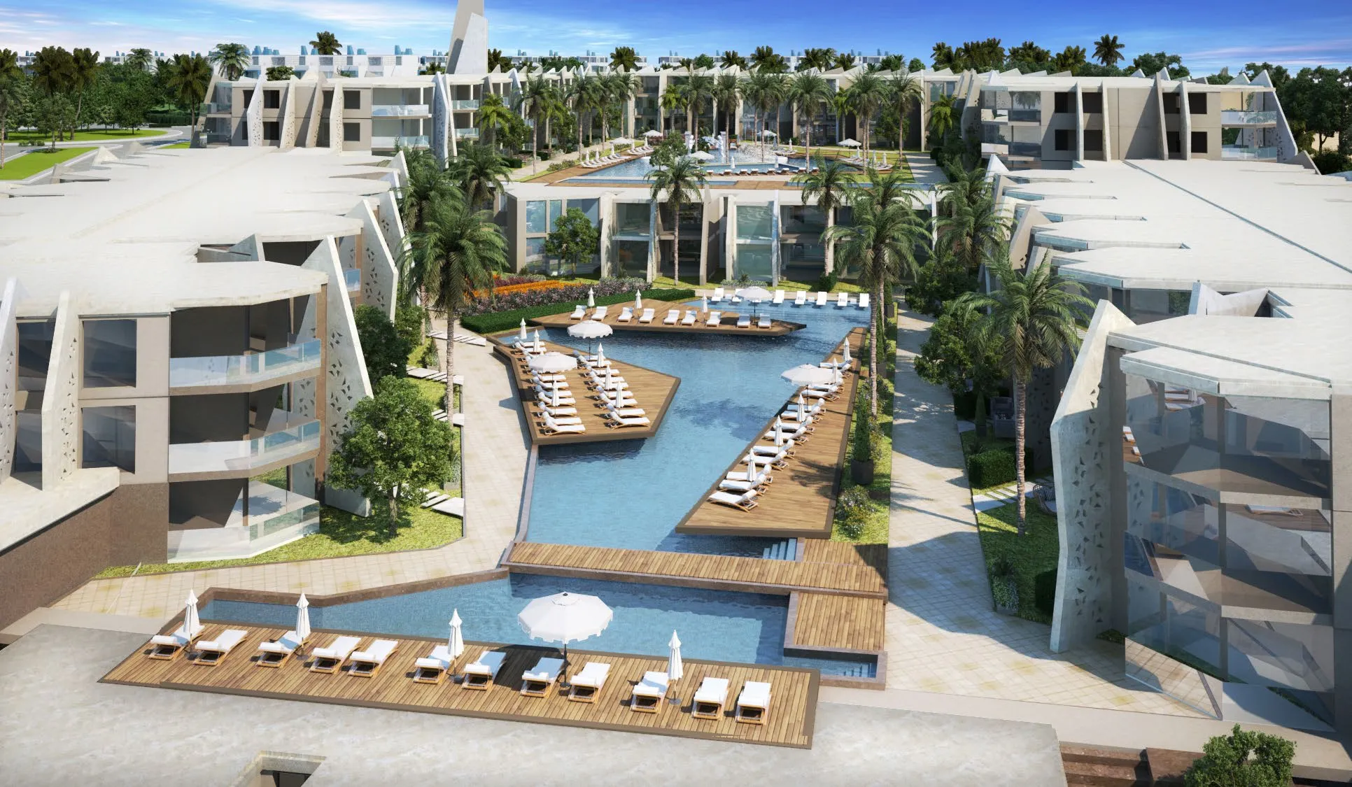 Serviced Apartment for sale in Fouka Bay in Ras El Hekma of 0 m² with 3 bedrooms