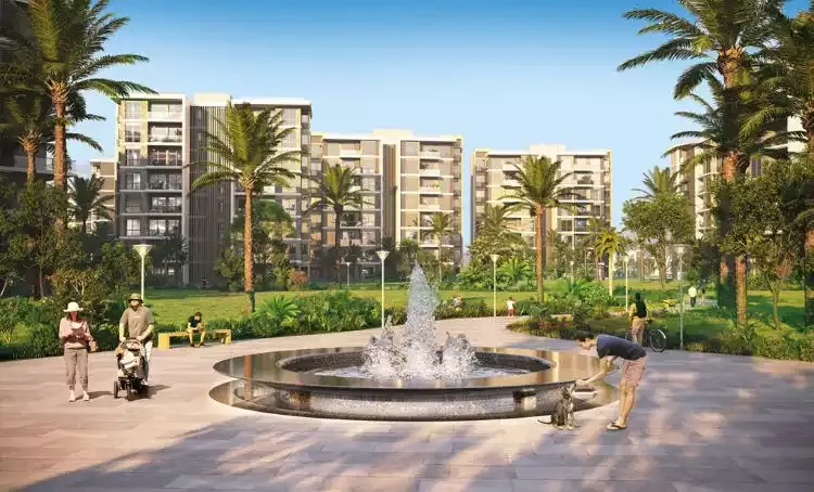 شقة للبيع في نور كابيتال جاردنز في حدائق العاصمة الإدارية الجديدة بمساحة 0 م² تتكون من 2 غرف